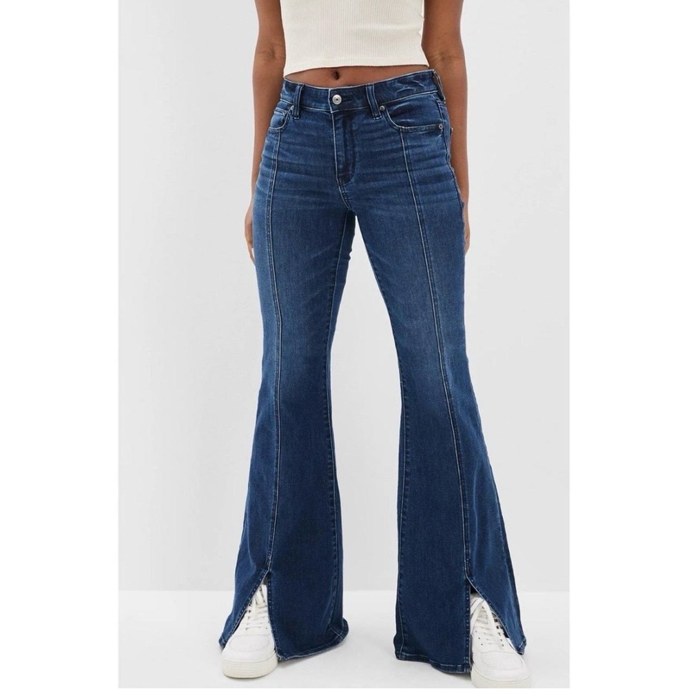 American Eagle Ne(x)t Level Festival Flare Jean: Size 26 Tall